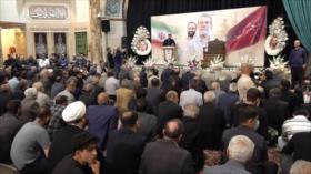 Autoridades y ciudadanos iraníes rinden homenaje al mártir Ali Lariyani