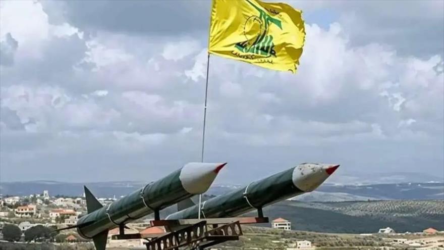 Los misiles preparados en Hezbolá para disparar hacia blancos israelíes. 