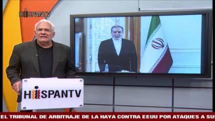 Canciller de Irán: amenazas de EEUU impiden resolver la crisis - Noticiero 13:30