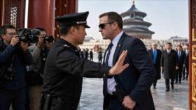 Viaje de Trump, marcado por choques entre agentes de EEUU y China