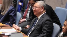 China ante ONU critica resolución de EEUU sobre el estrecho de Ormuz