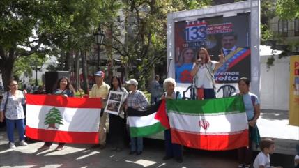 Tribuna antimperialista por Palestina e Irán en Caracas