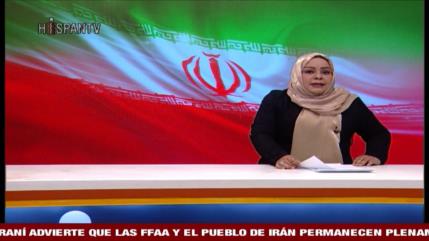 Irán asegura que está preparado ante cualquier agresión - Noticiero 15:30