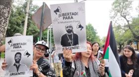 Mexicanos exigen liberación de los miembros de “Flotilla Global Sumud”