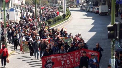 Movilizaciones tensionan la estabilidad política de Paz Pereira