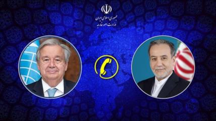 Irán a la ONU: Exigencias excesivas de EEUU obstaculizan negociaciones