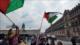 Mexicanos protestan para exigir embargo y sanciones a Israel a representantes de Unión Europea