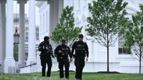 Reportan decenas de disparos frente a la Casa Blanca 