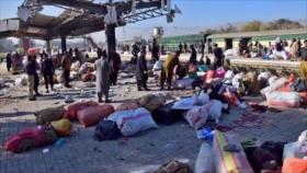 24 muertos en atentado terrorista en una estación de tren en Pakistán