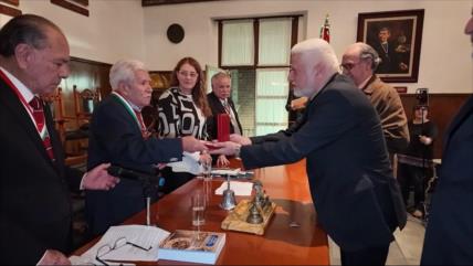 Sociedad Mexicana de Geografía entrega medalla Benito Juárez a Nación Iraní