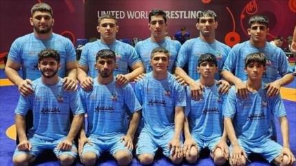 Irán se asegura corona en campeonato asiático de lucha grecorromana 2016