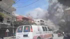 13 heridos en ataque israelí a un hospital en el sur del Líbano