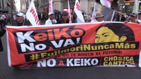 Peruanos toman calles para exigir que fujimorismo no regrese al gobierno