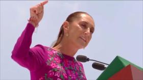 Sheinbaum llama a defender soberanía mexicana ante injerencia de EEUU