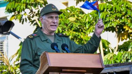 Presidente cubano tacha de “ceguera política” sanciones y amenazas de EEUU