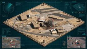 Imagen satelital: Irán golpea hangar de drones de EEUU en Kuwait