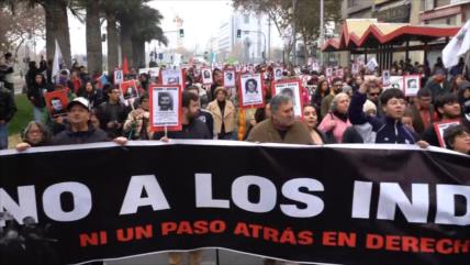 Chilenos protestan contra posibles indultos a criminales de la dictadura