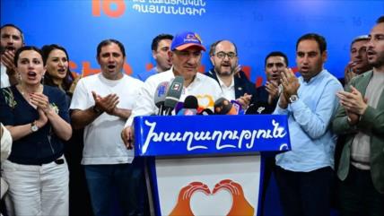 Partido de premier de Armenia gana las elecciones parlamentarias