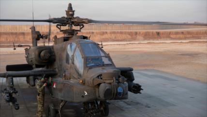 NYT: Cae un helicóptero Apache de EEUU cerca del estrecho de Ormuz