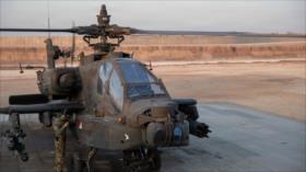 NYT: Cae un helicóptero Apache de EEUU cerca del estrecho de Ormuz