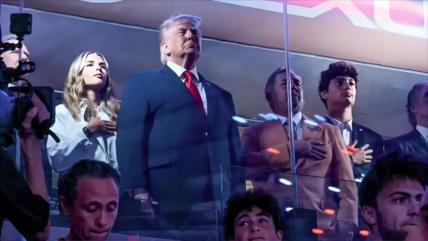 Trump recibe abucheos durante las Finales de la NBA en Nueva York
