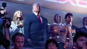 Trump recibe abucheos durante las Finales de la NBA en Nueva York
