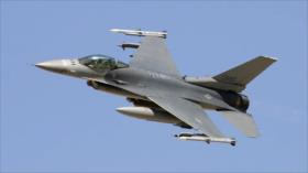 Irán lanza misiles contra caza F-16 agresor de EEUU y lo obliga a huir