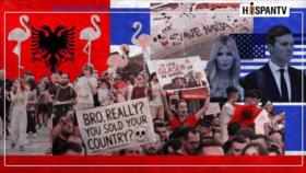 “Revolución de los flamencos”: albaneses protestan contra un proyecto de lujo vinculado a Trump y Kushner