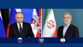 Pezeshkian a Putin: alianza estratégica Irán-Rusia sigue creciendo