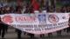 Trabajadores estatales peruanos protestan contra recorte de aguinaldos