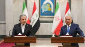 Araqchi en Irak: Solo Irán decidirá la reapertura del estrecho de Ormuz