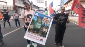 Movimientos sociales marchan en Panamá tras discurso presidencial
