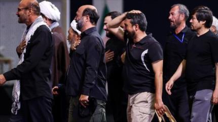 Fotos: Invitados extranjeros lloran en funeral del Líder mártir