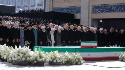 Presidente de Irán: no nos despedimos del Líder; seguiremos su camino