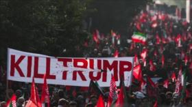Iraníes exigen venganza por la sangre del Líder mártir: Maten a Trump