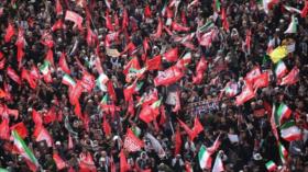 Libaneses acuden masivamente en el funeral del Líder mártir de Irán