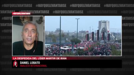 Analista denuncia presiones de Occidente para aislar cobertura de funeral del Líder mártir