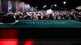 Pezeshkian y Al-Zaidi asisten en recepción oficial del Líder mártir en Nayaf