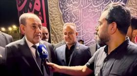 Expremier iraquí en funeral del Líder mártir: Irán está del lado de la verdad