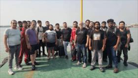 Irán rescata 23 marineros tras colisión de dos buques en Ormuz