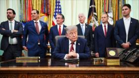 Vídeo: Trump elude pregunta sobre crímenes de guerra de EEUU en Irán