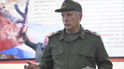 Díaz-Canel: Reforzar defensa de Cuba ante EEUU es un objetivo fundamental