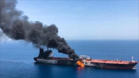 Irán: Petrolero infractor estalla en Ormuz tras chocar con mina naval