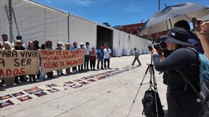 Mexicanos exigen justicia por migrantes latinos muertos a manos del ICE