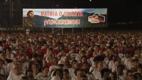 Chilenos se solidarizan con Cuba y exigen respeto a su soberanía