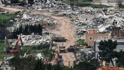ONU denuncia explosiones y demoliciones israelíes en el sur del Líbano
