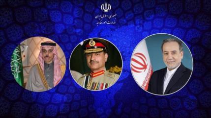Araqchi mantiene intensas consultas con funcionarios de Arabia Saudí y Pakistán