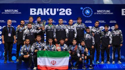 Irán queda subcampeón de lucha libre en el Mundial Sub-17