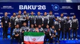 Irán queda subcampeón de lucha libre en el Mundial Sub-17