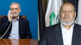 Irán a HAMAS: apoyamos toda decisión de líderes palestinos en diálogos